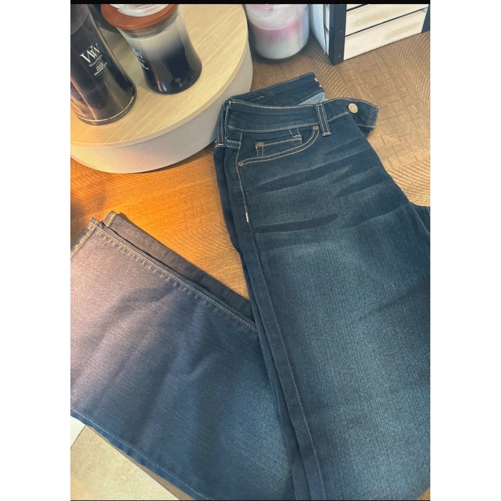 Signature by Levi Strauss Co Women Modern Bootcut Jeans Dark Wash 6M W28 L32